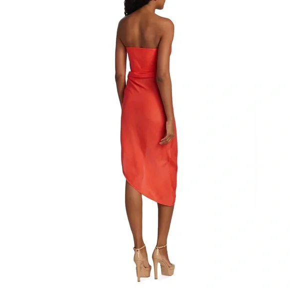 Gauge81
Lica Strapless Draped Asymmetric Dress - Picture 4 of 11